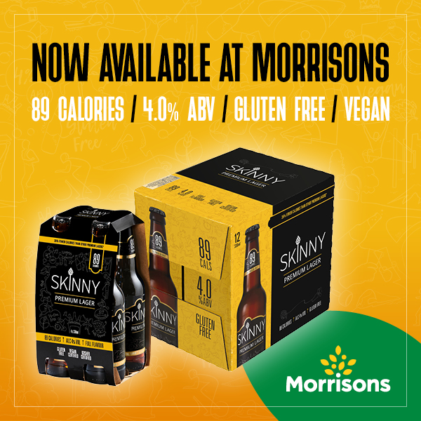 Skinny Lager now available at Morrisons
